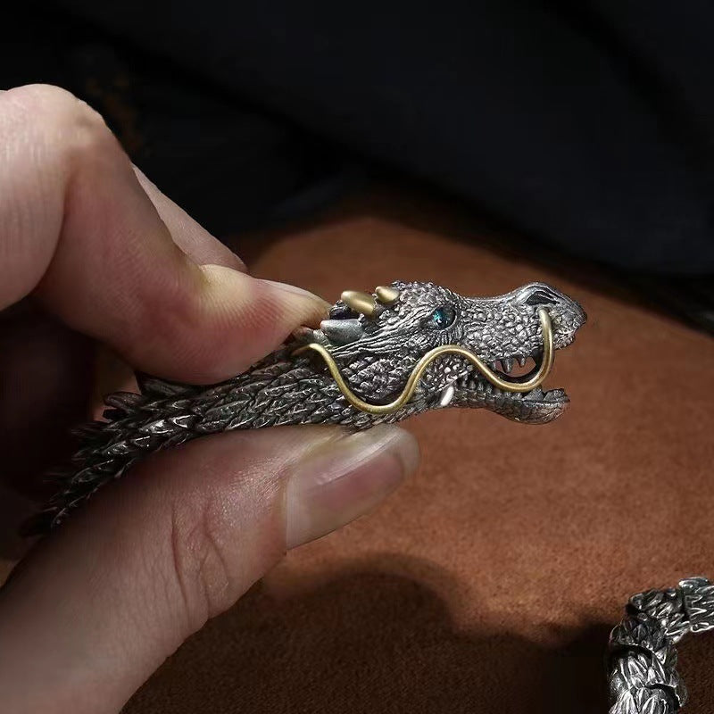 Handmade Dragon Chain Bracelet