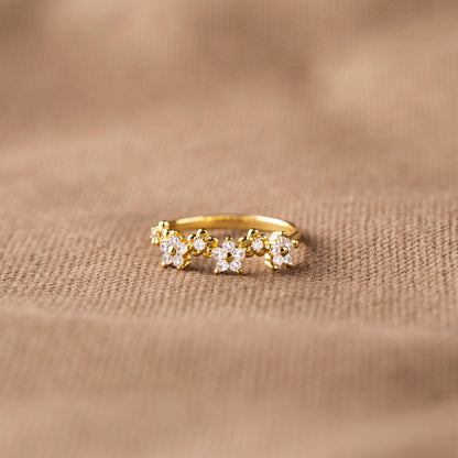 Different Flower From The Same Garden Floral Ring