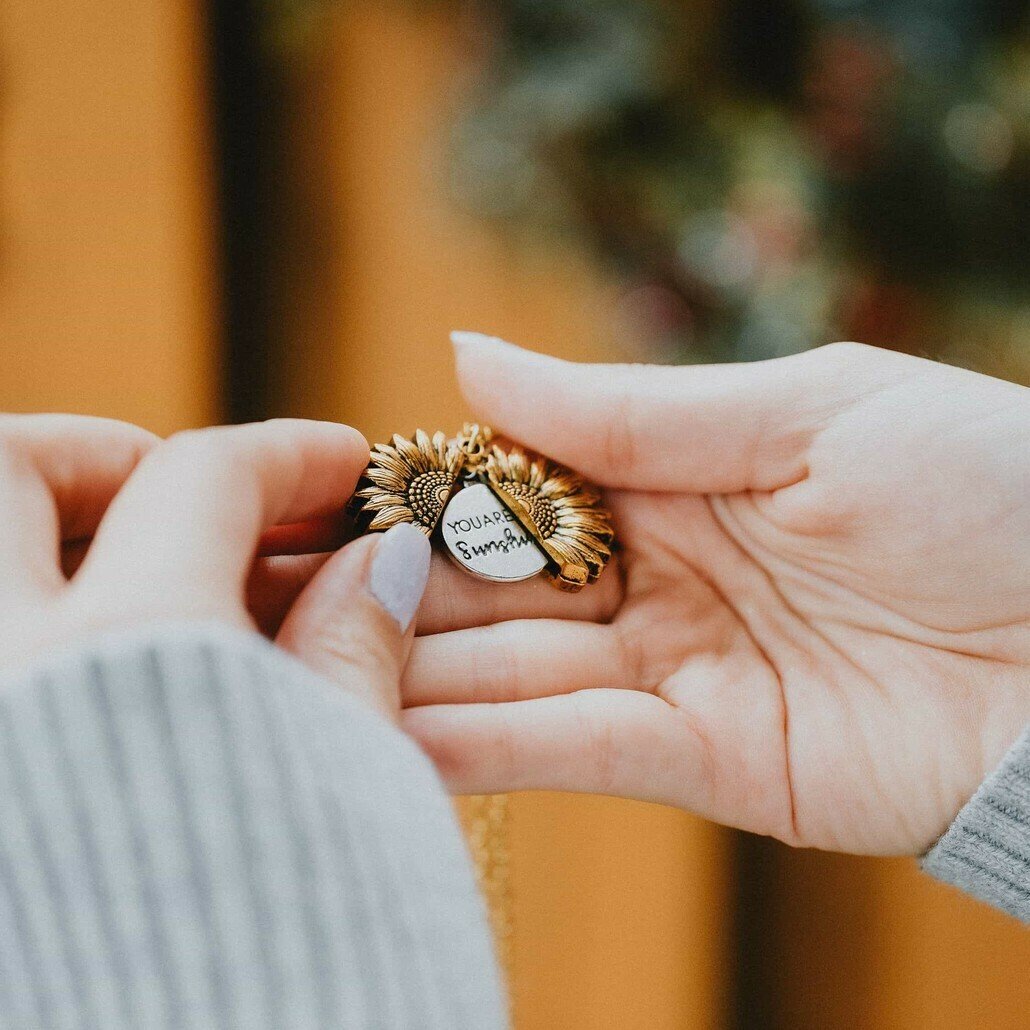 Sunflower Necklace