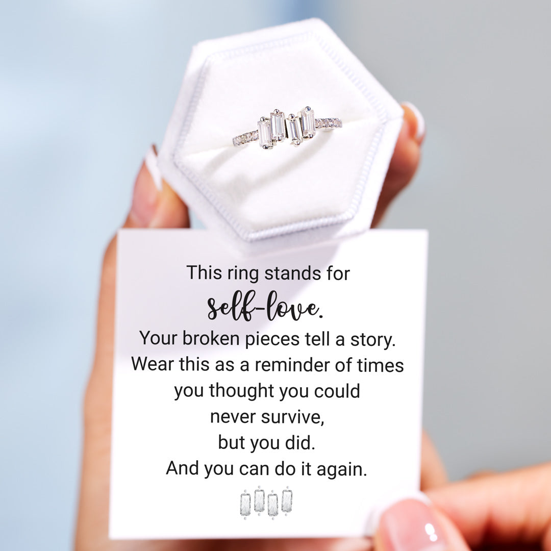 Broken But Survived Multi Stones Ring