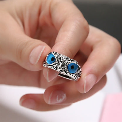 Adjustable Owl Ring - For Bird Lover