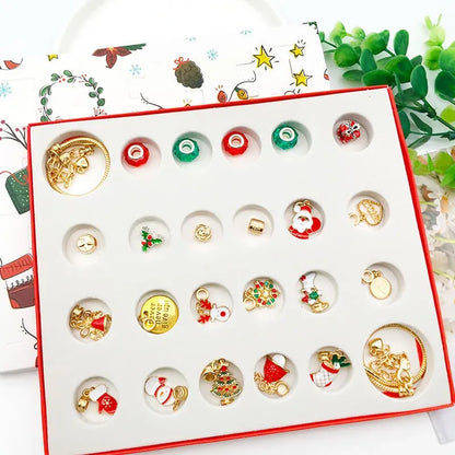 🎄DIY CHRISTMAS ADVENT CALENDAR BRACELETS SET