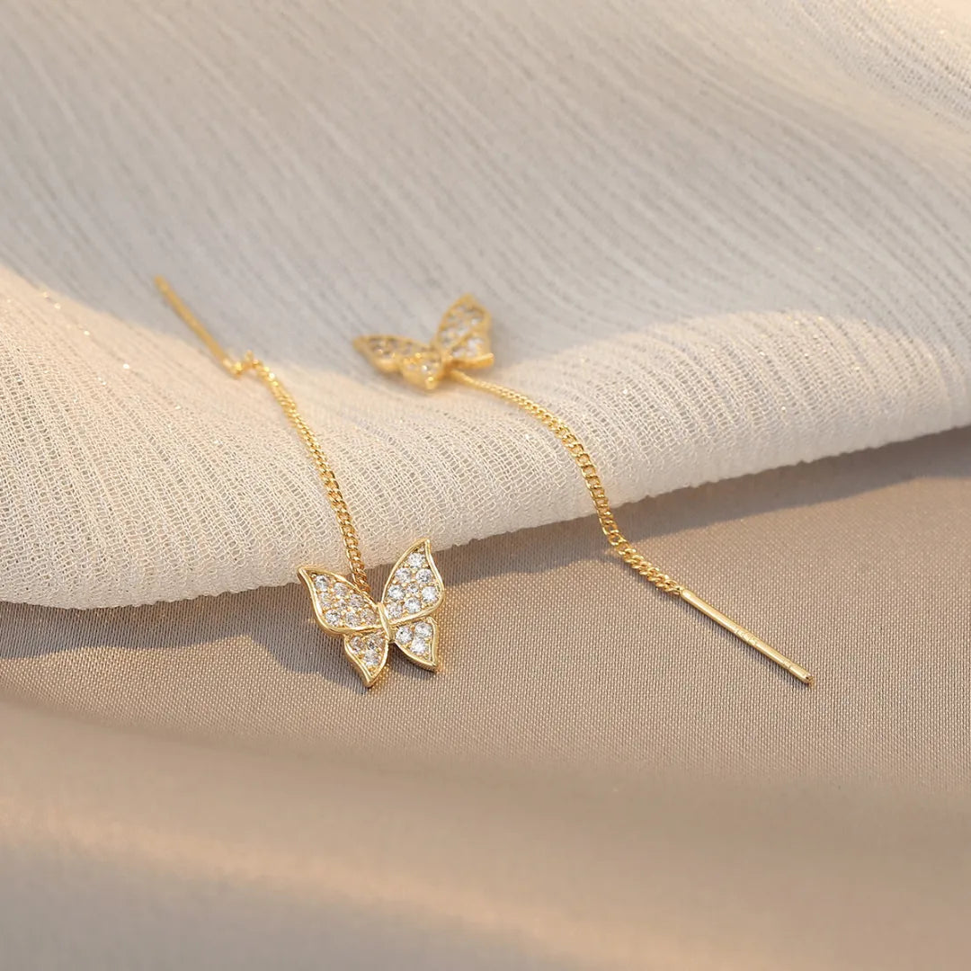Hot Sale🎁Shiny Fantasy Butterfly Earrings