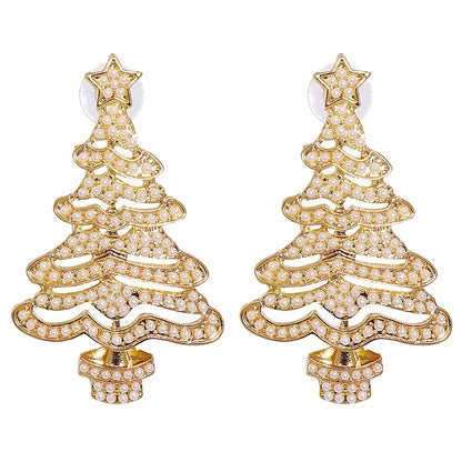 Shiny Christmas Tree Earrings | Perfect Gift🎁