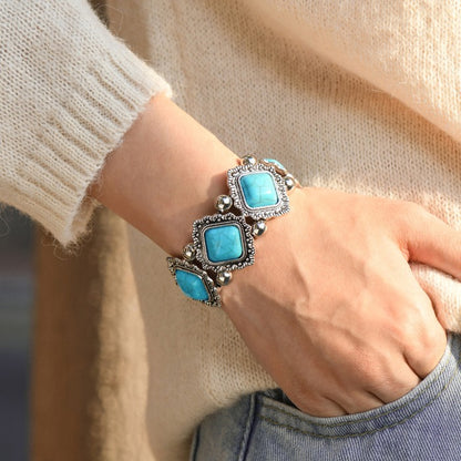 🔥Summer Hot Sale🌊	You Either Win Or Learn Turquoise Bracelet