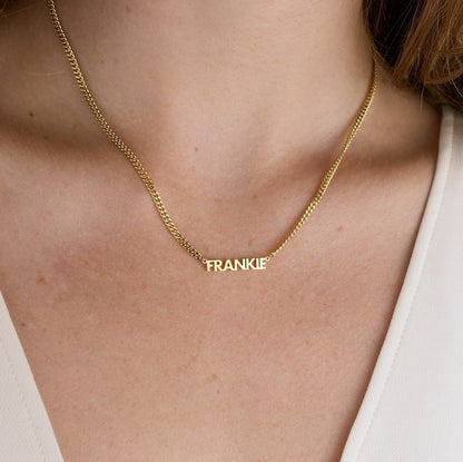 🌸2024 Spring Hot Sale✨Custom Name Necklace with Curb Chain