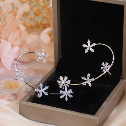 🌸Shiny Rotating Flower Earrings