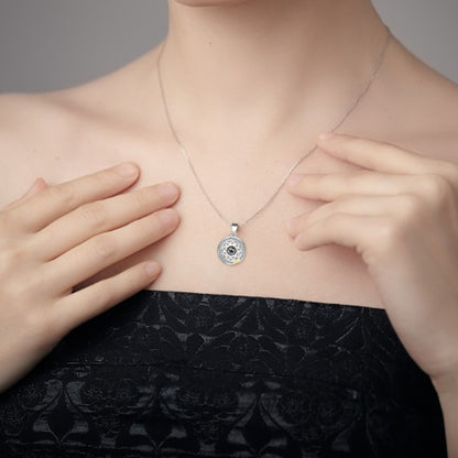 100 Languages I Love You Necklace Projection Pendant Sun And Moon Couple Gift