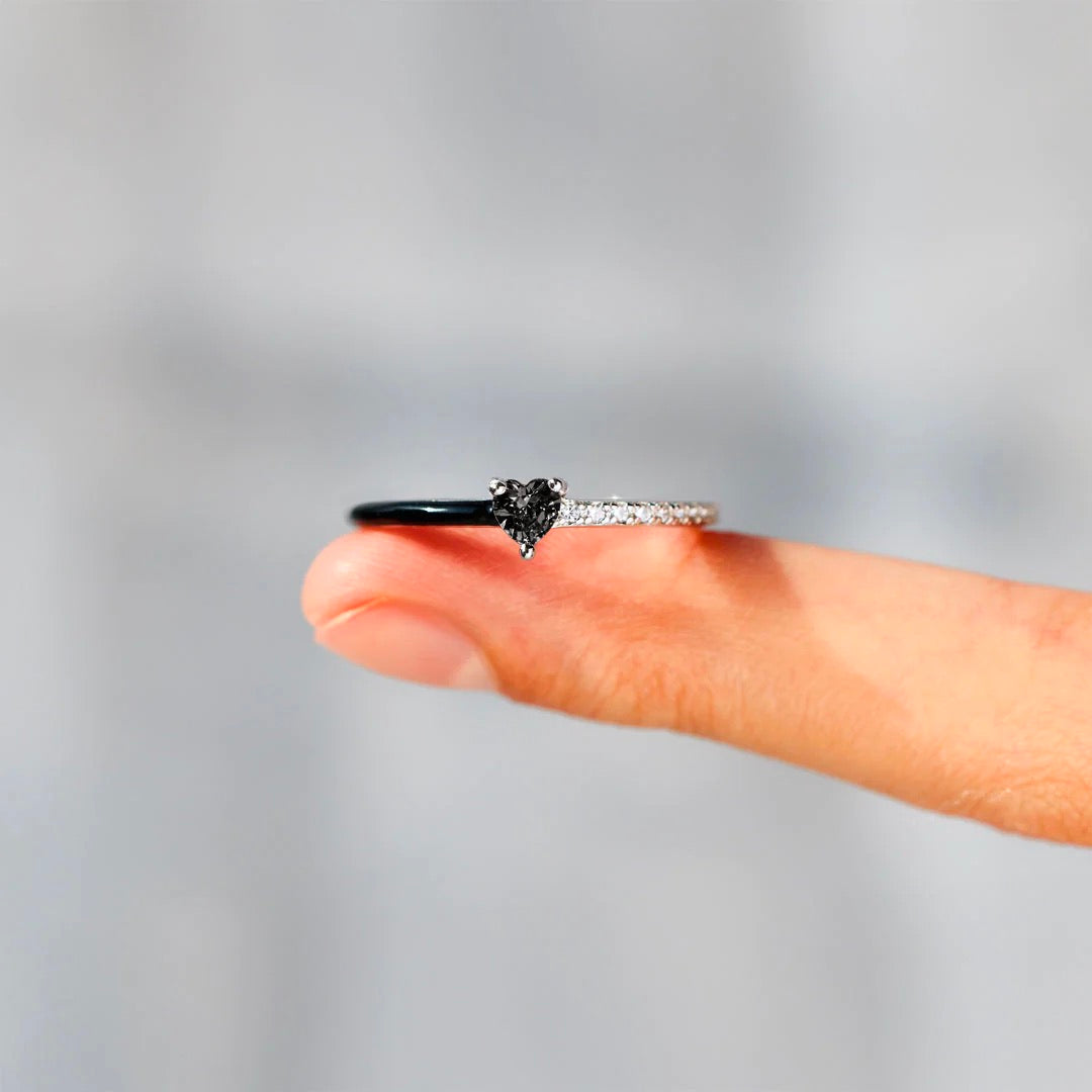 For Yourself - Love Me Until I'm Me Again Enamel Ring
