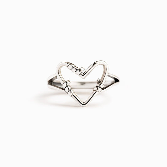 Mom You Have A Heart Made Of Gold Heart Wire Ring