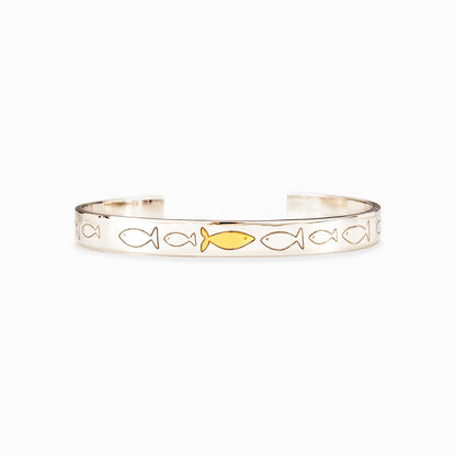 Swimming Against The Current Bangle