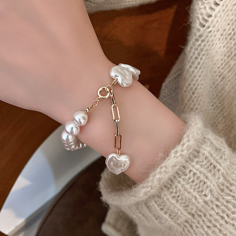 Handmade Elegant Pearl Bracelet