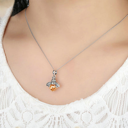 "Dancing Bee" Earrings & Necklace