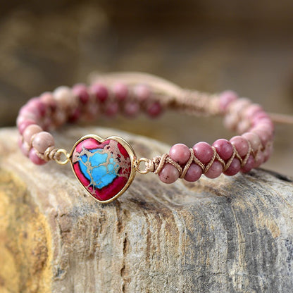 Passionate Heart Jasper Bracelet - The best gift for loved ones