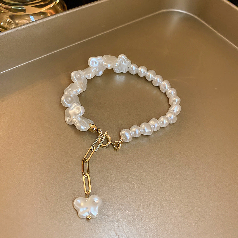 Handmade Elegant Pearl Bracelet