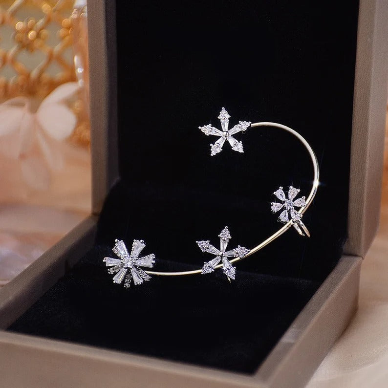 🌸Shiny Rotating Flower Earrings