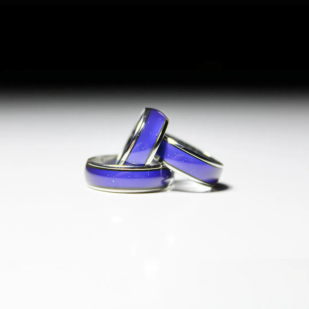 EMOTION TEMPERATURE COLOUR CHANGING MOOD RING