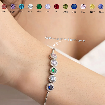 FOR LOVE - CUSTOM BIRTHSTONE BRACELET