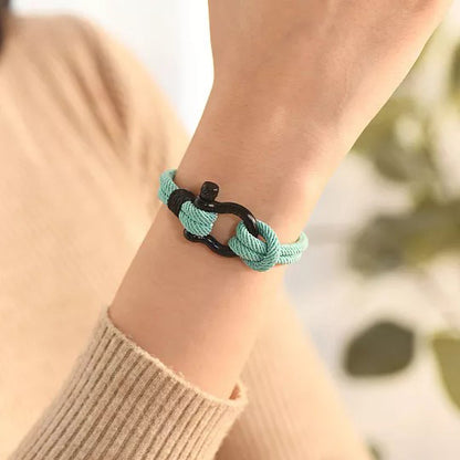 To My Daughter Love You Forever Nautical Bracelet