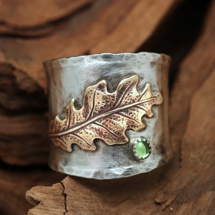 925 Sterling Silver Dragonfly Sapphire Ring