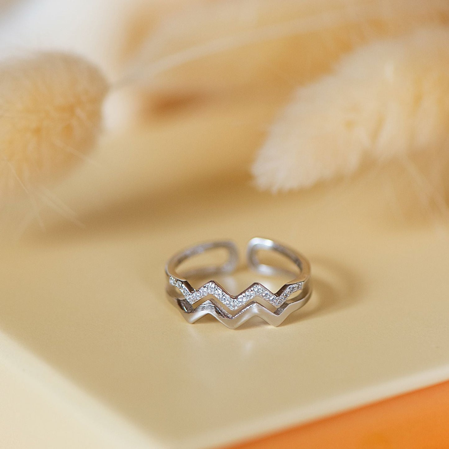 🎁Christmas Sale🎄To My Daughter 'Highs and Lows' Ring