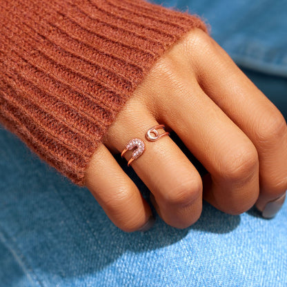 Drive Safe, Mom Safety Pin Ring