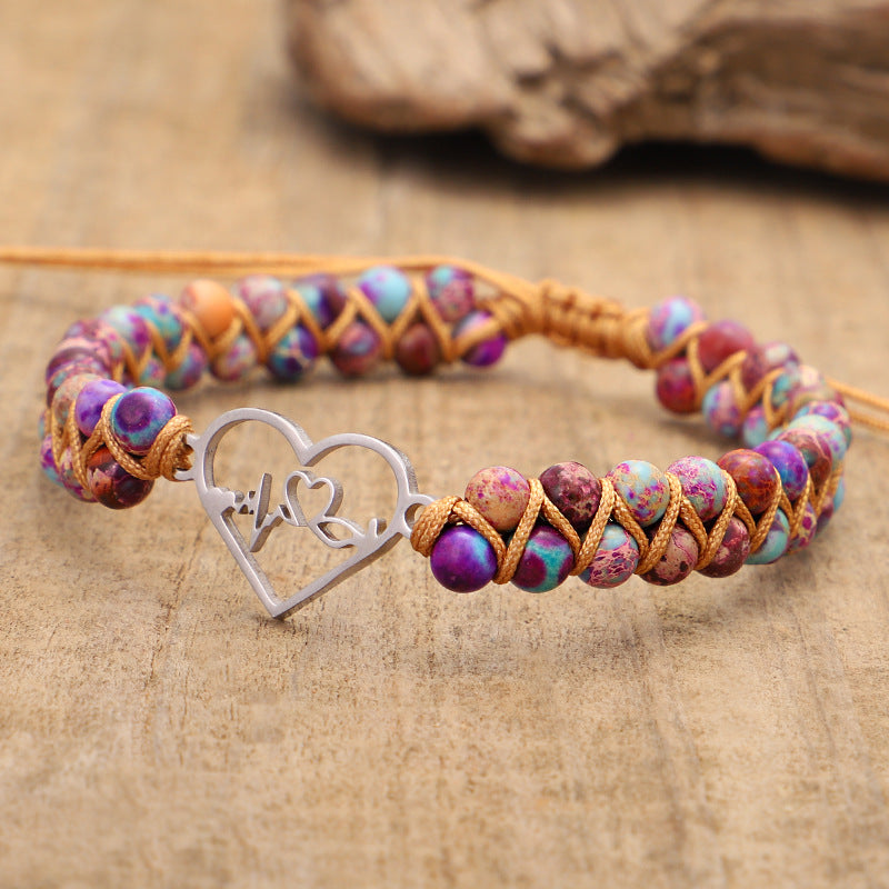 For Granddaughter - For You Are Always In Mine Beads Bracelet