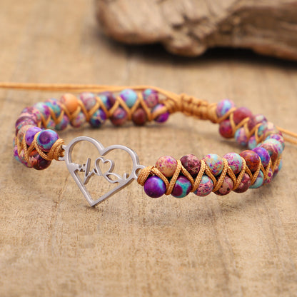 For Granddaughter - For You Are Always In Mine Beads Bracelet