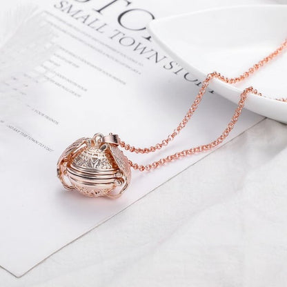 Expanding Photo Locket Necklace
