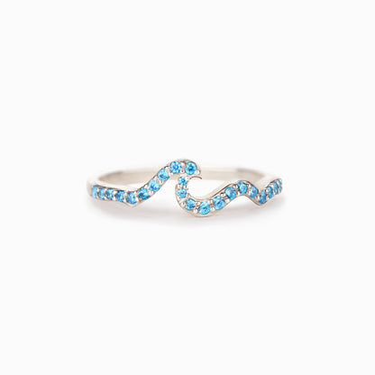 Daughter The Entire Ocean Is Yours Pavé Wave Ring