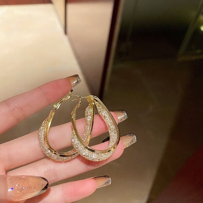 💝Fashion Oval Earrings