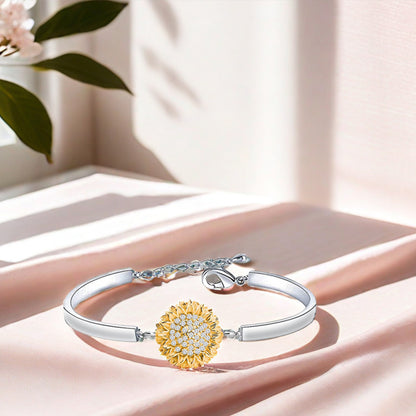 For Granddaughter - Sunflower Three-section Bracelet