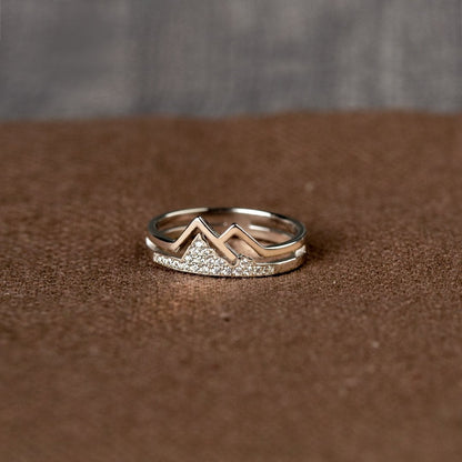 Try Again Pavé Mountain Ring