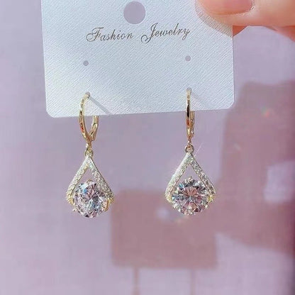 Super Sparkling Geometric Earrings