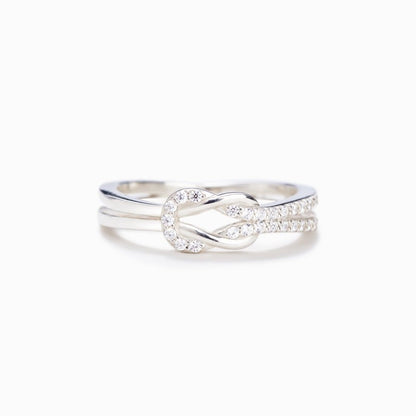 Hot Sale🎁S925 Silver Mother & Daughter Ring