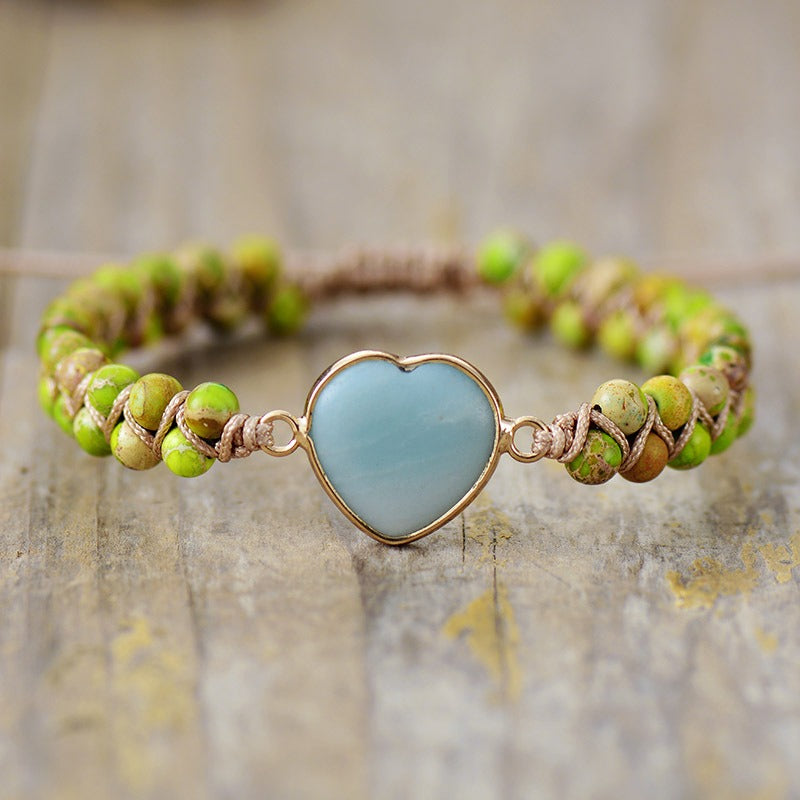 Passionate Heart Jasper Bracelet - The best gift for loved ones