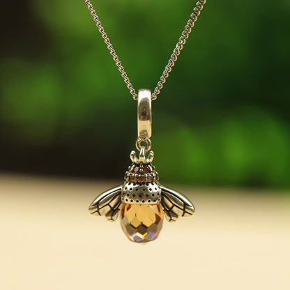 "Dancing Bee" Earrings & Necklace