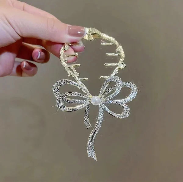 🎉NEW YEAR HOT SALE🎀BOW SHINY HAIRPIN
