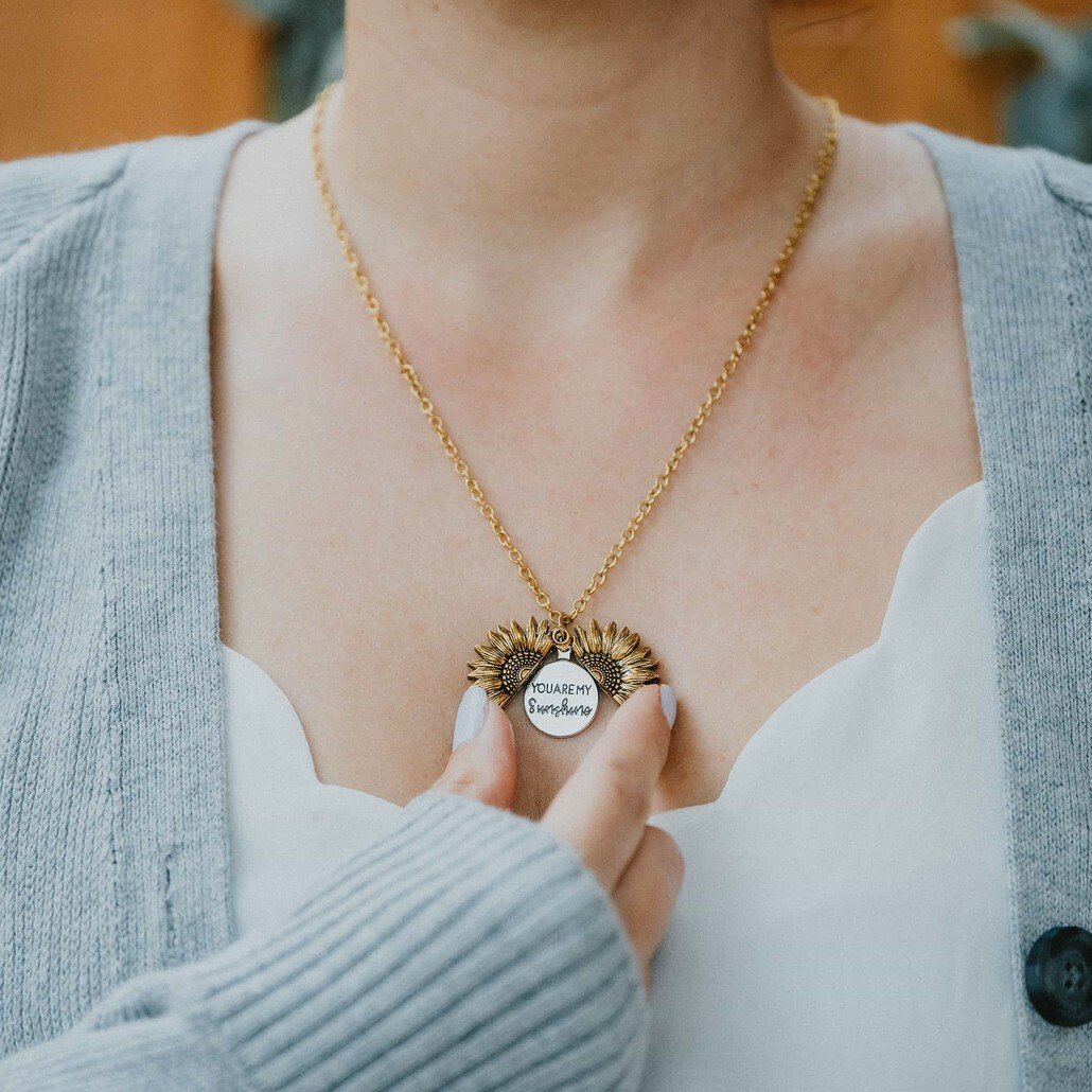 Sunflower Necklace