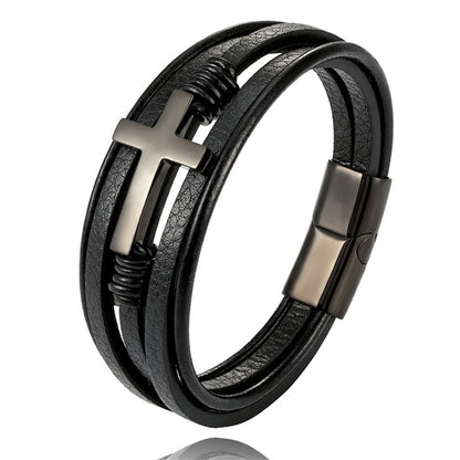 To My Grandson Pray Through It Bracelet