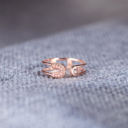 Drive Safe, Mom Safety Pin Ring