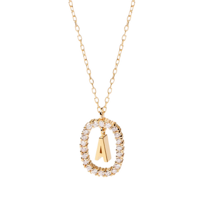 Diamond Alphabet Necklace - Define It By You