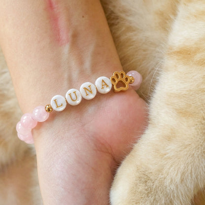 Personalized Pet Name Crystal Bracelet