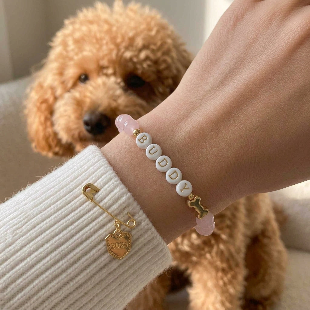 Personalized Pet Name Crystal Bracelet
