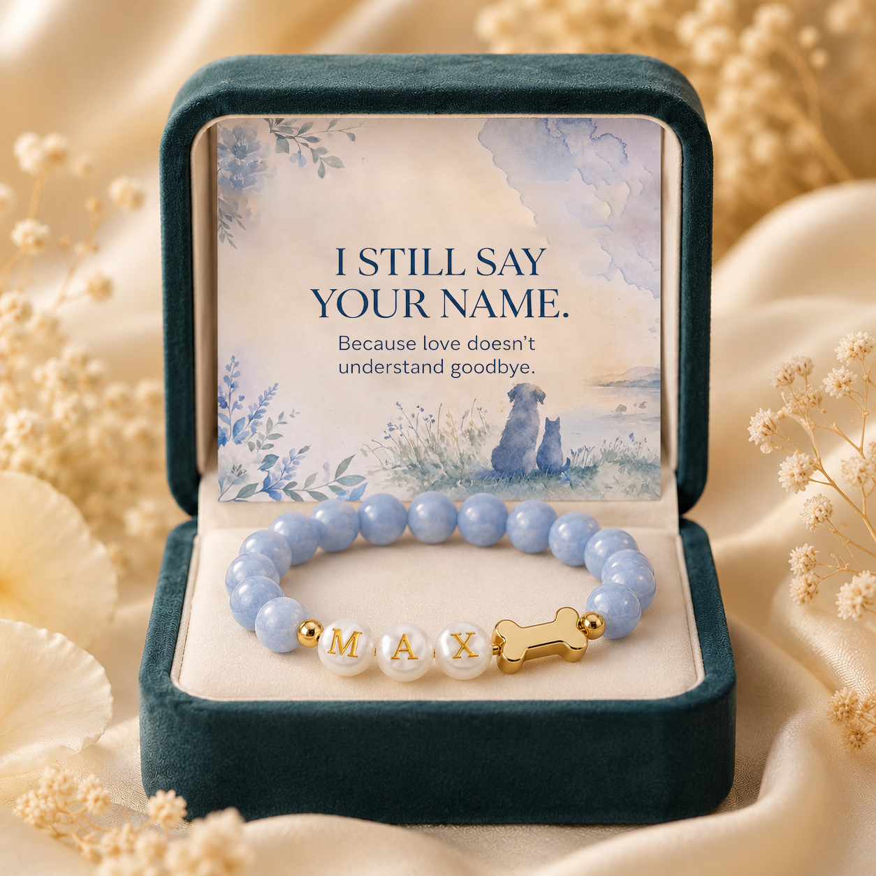 Personalized Pet Name Crystal Bracelet