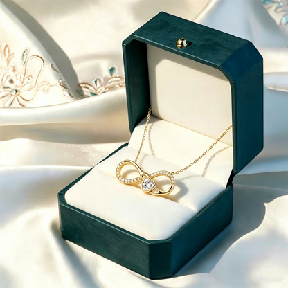 For Unbiological Daughter- Life Brought Us Together Infinity Necklace