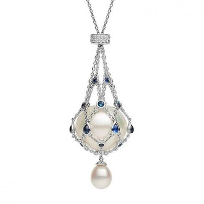 ✨Black Friday Hot Sale 60% Off🎉Pearl & Gemstone Lavalier Pendant