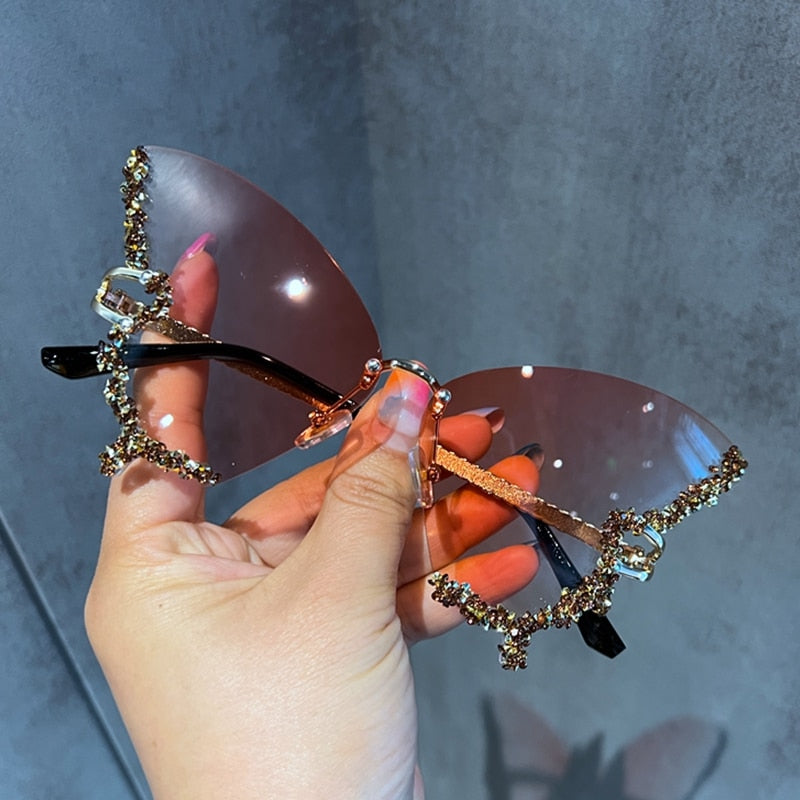 🦋Diamond Butterfly Sunglasses