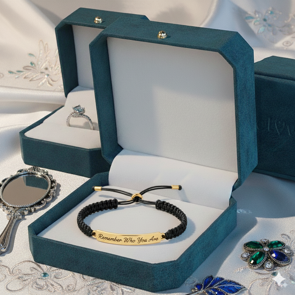 To My Son- Remember Who You Are Braided Bracelet