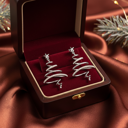 🎄Hot Sale✨Christmas Tree Earrings